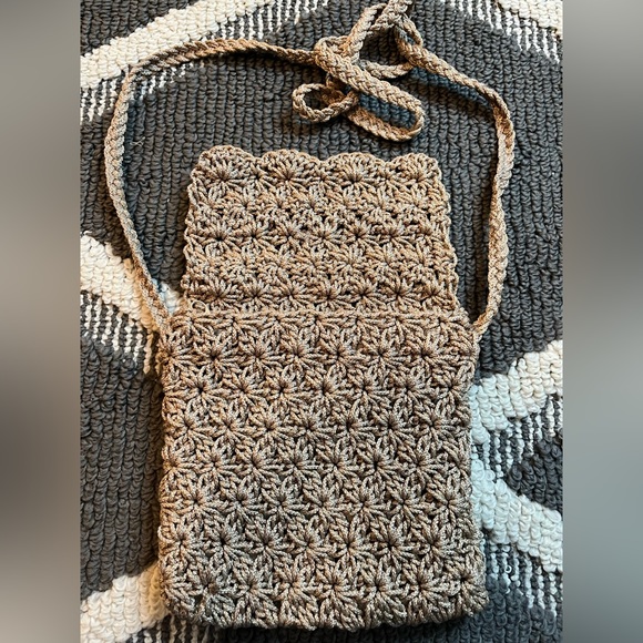 Vintage Knitted Purse 🧡 - Picture 2 of 6
